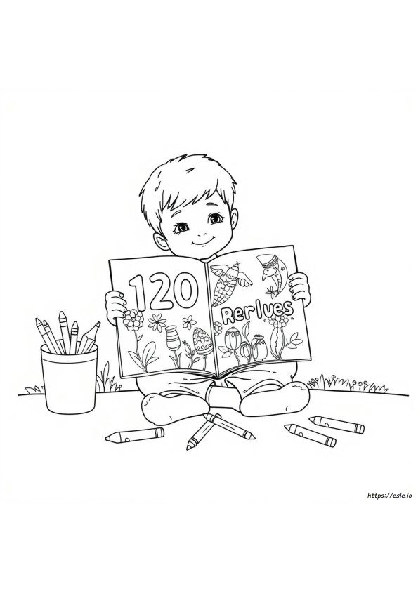 Libro Da Colorare Di 120 Pagine