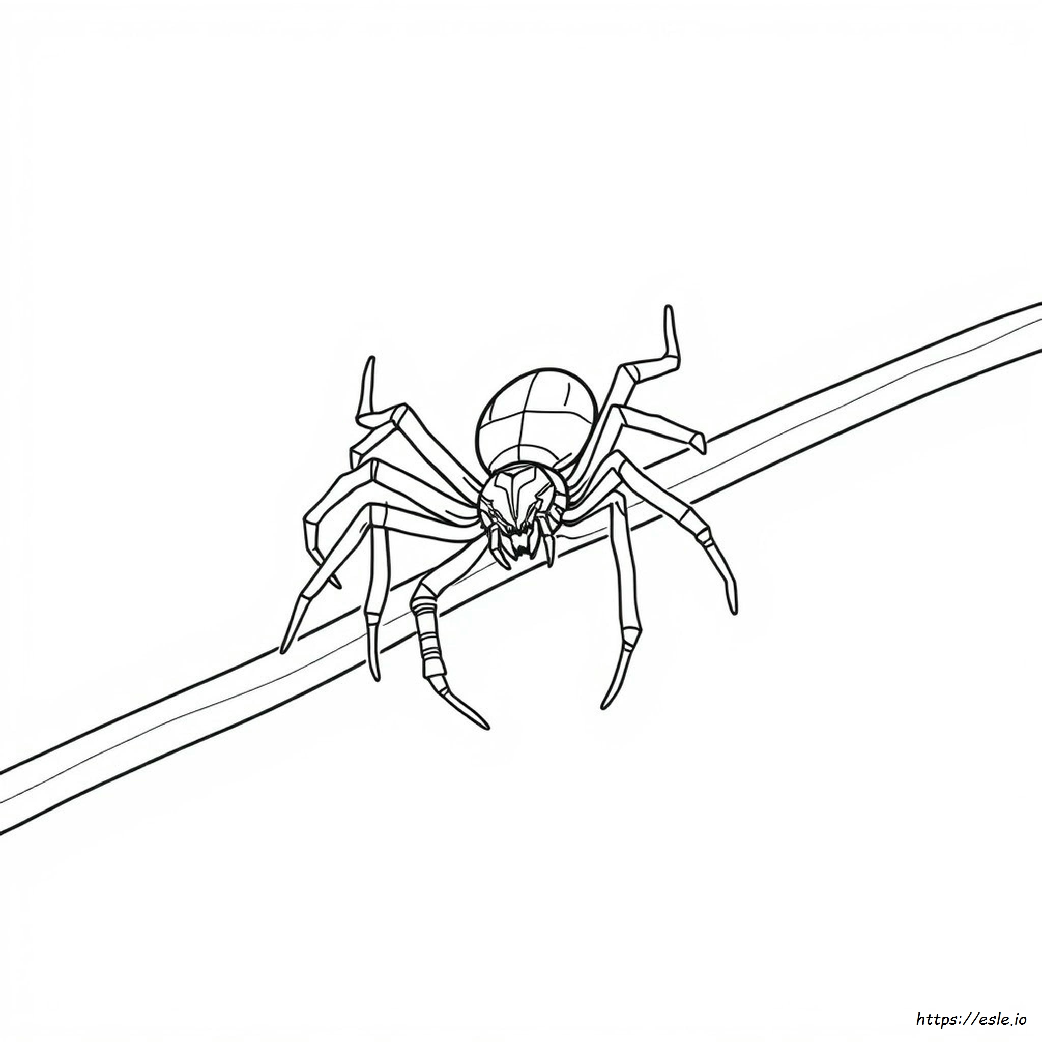 Kolorowanka Iron Spider