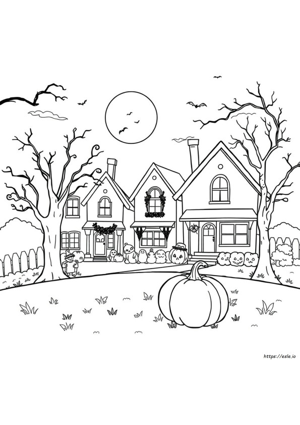 Halloween Malvorlage Wednesday Ausmalbild
