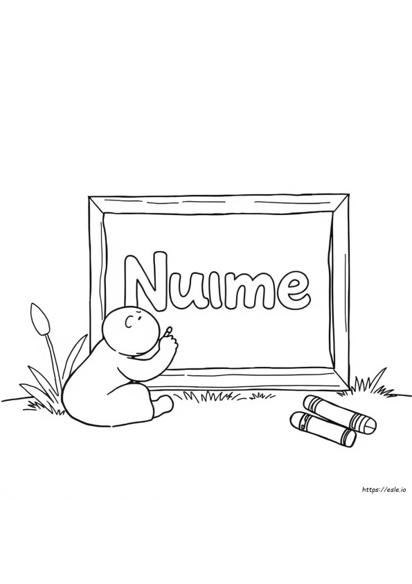 Name Coloring Pages