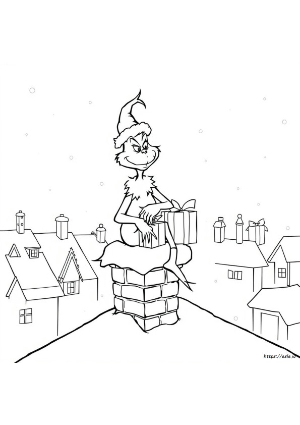 Free How The Grinch Stole Christmas Coloring Pages
