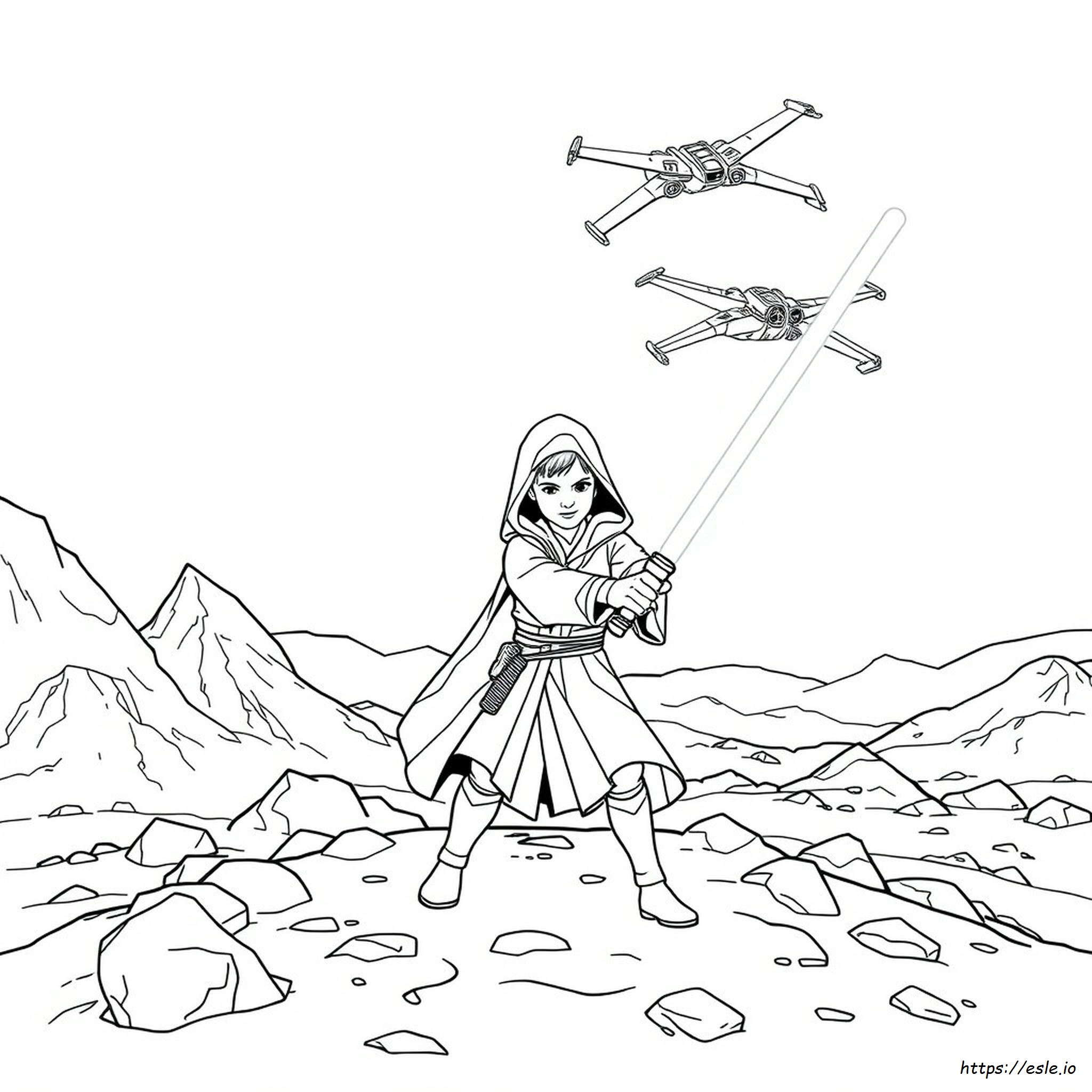 Star Wars Ausmalbild