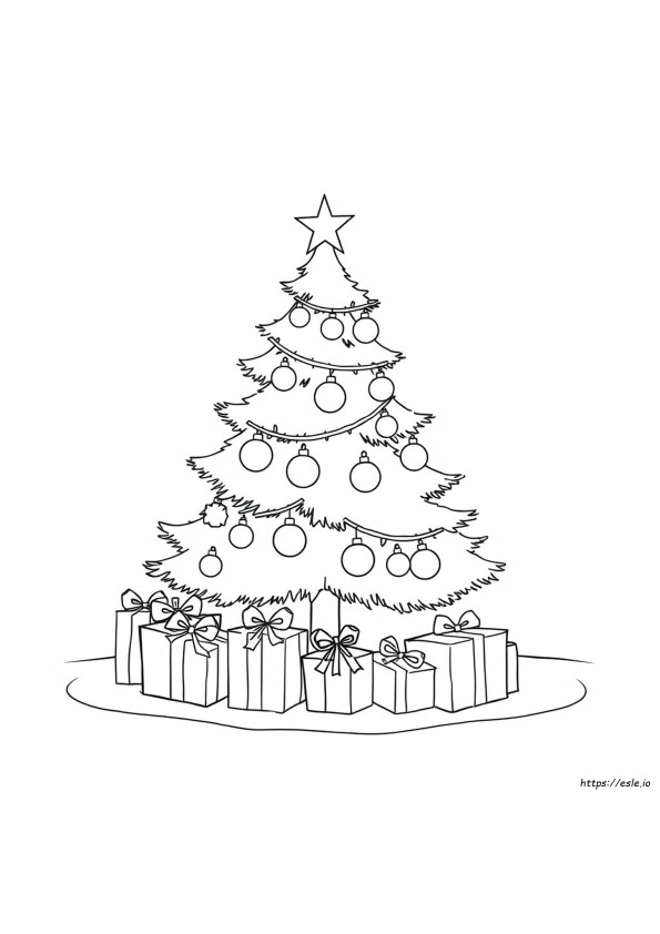 Chritsmas Coloring Page