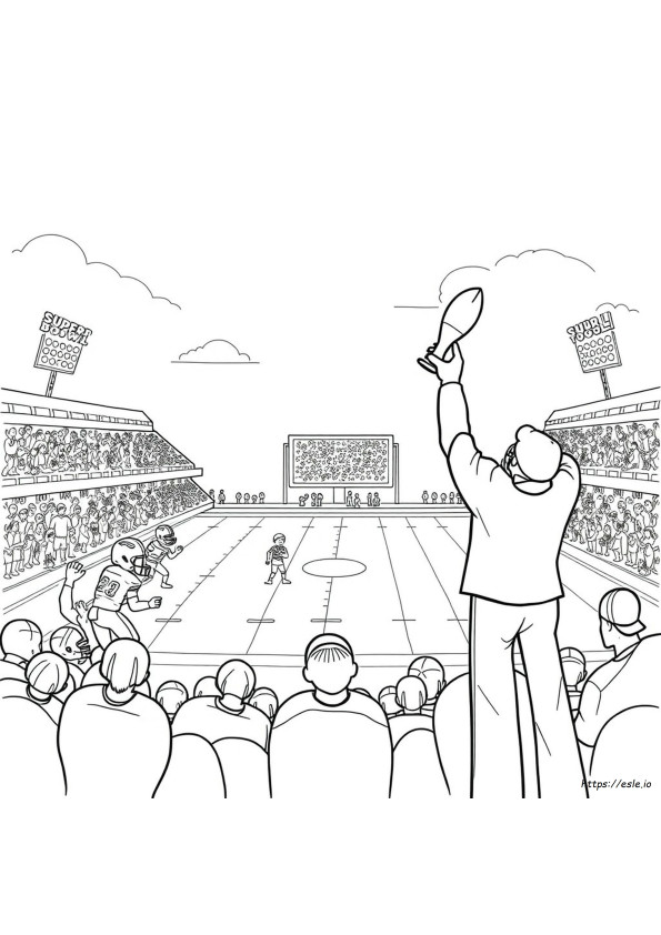 Super Bowl De Colorat