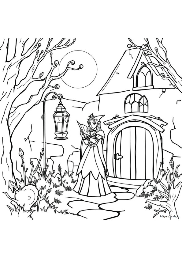 A Tale Dark And Grimm Coloring Pages
