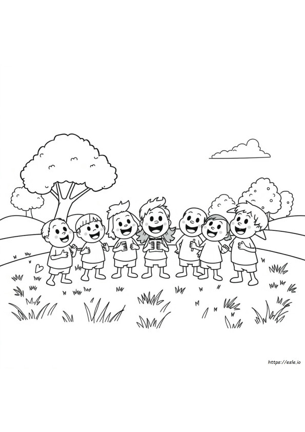 Personaje Gonoodle De Colorat