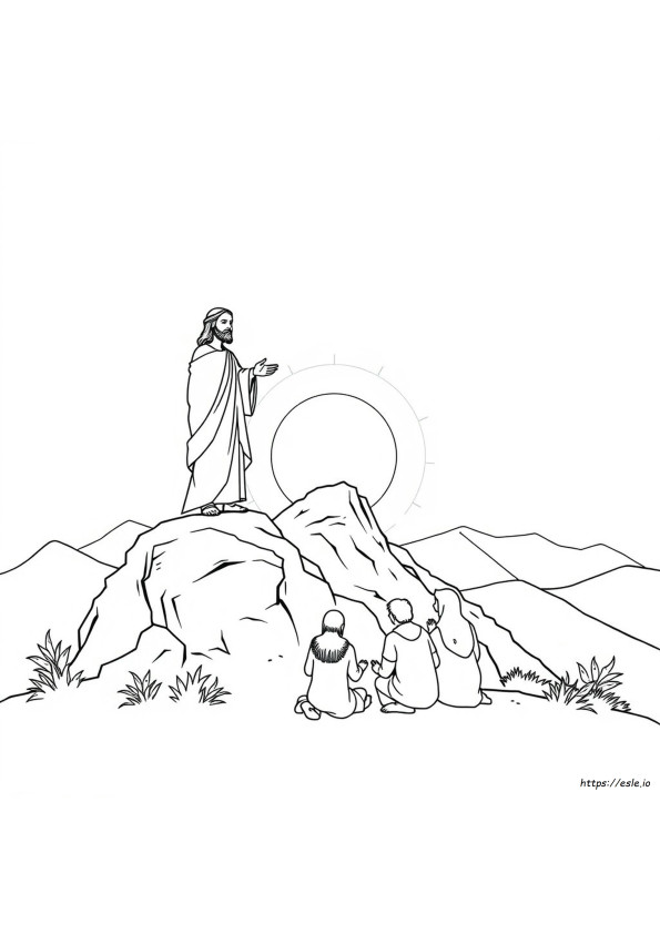 Jesus Christ Coloring Pictures