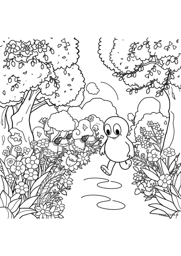 Capítulo 6 Garten De Banban 6 Páginas Para Colorear