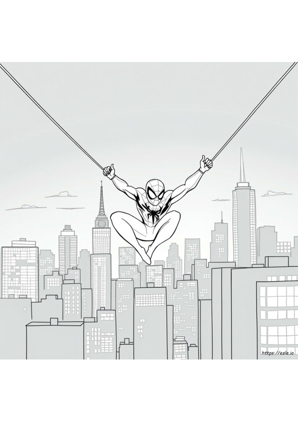 Spiderman Miles Morales Ausmalbilder