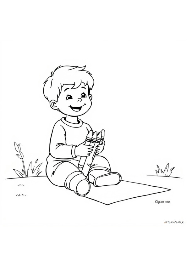 Set Da Colorare Per Bambini Di 5 Anni