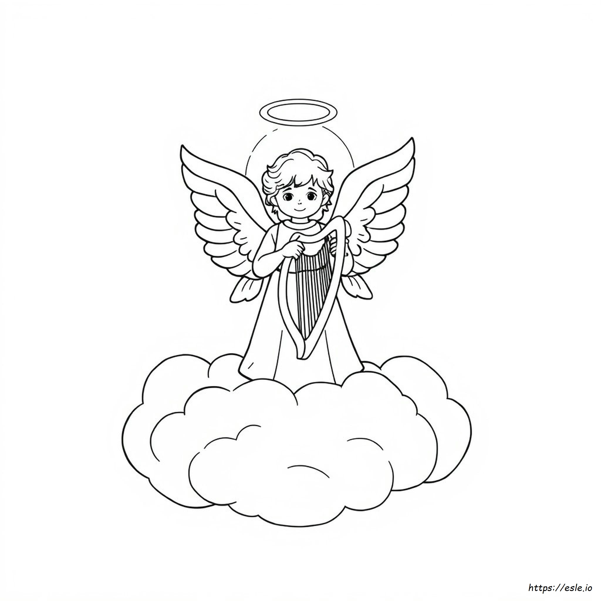 Angel Coloring Pages Pdf