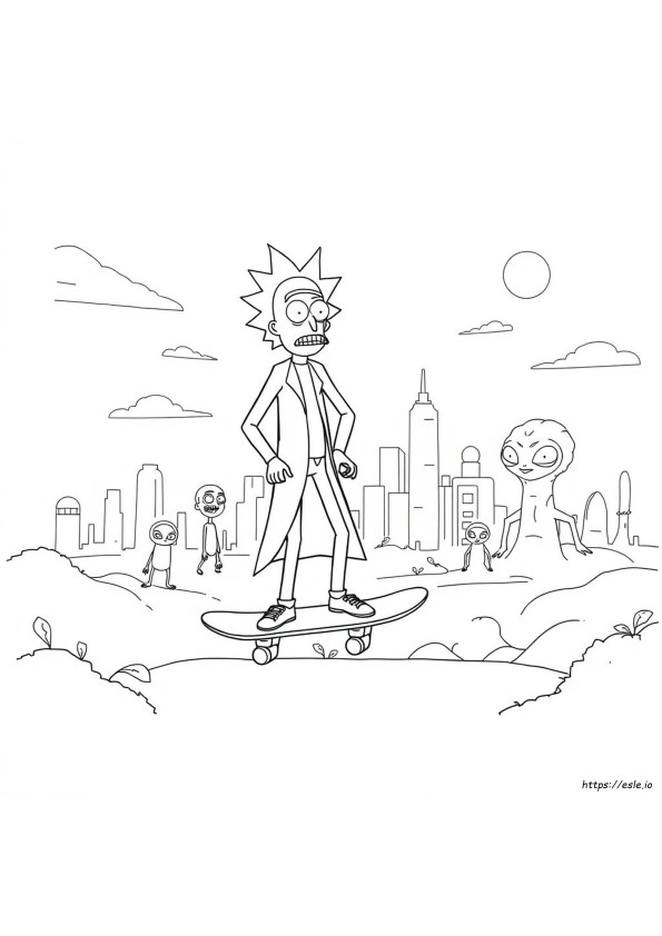 Rick Da Colorare