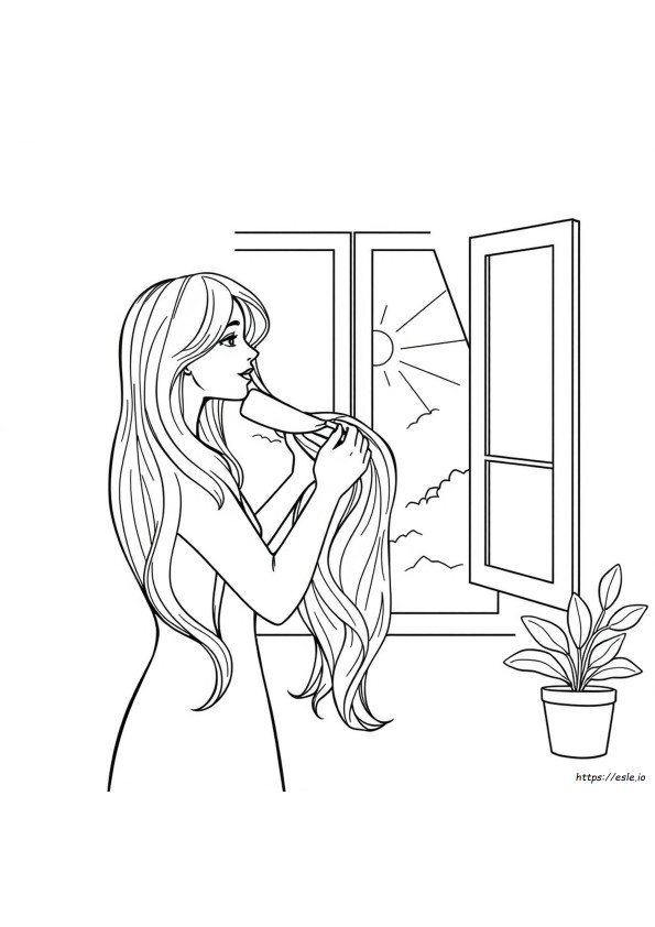 Disegni Da Colorare Di Acconciature Per Adulti