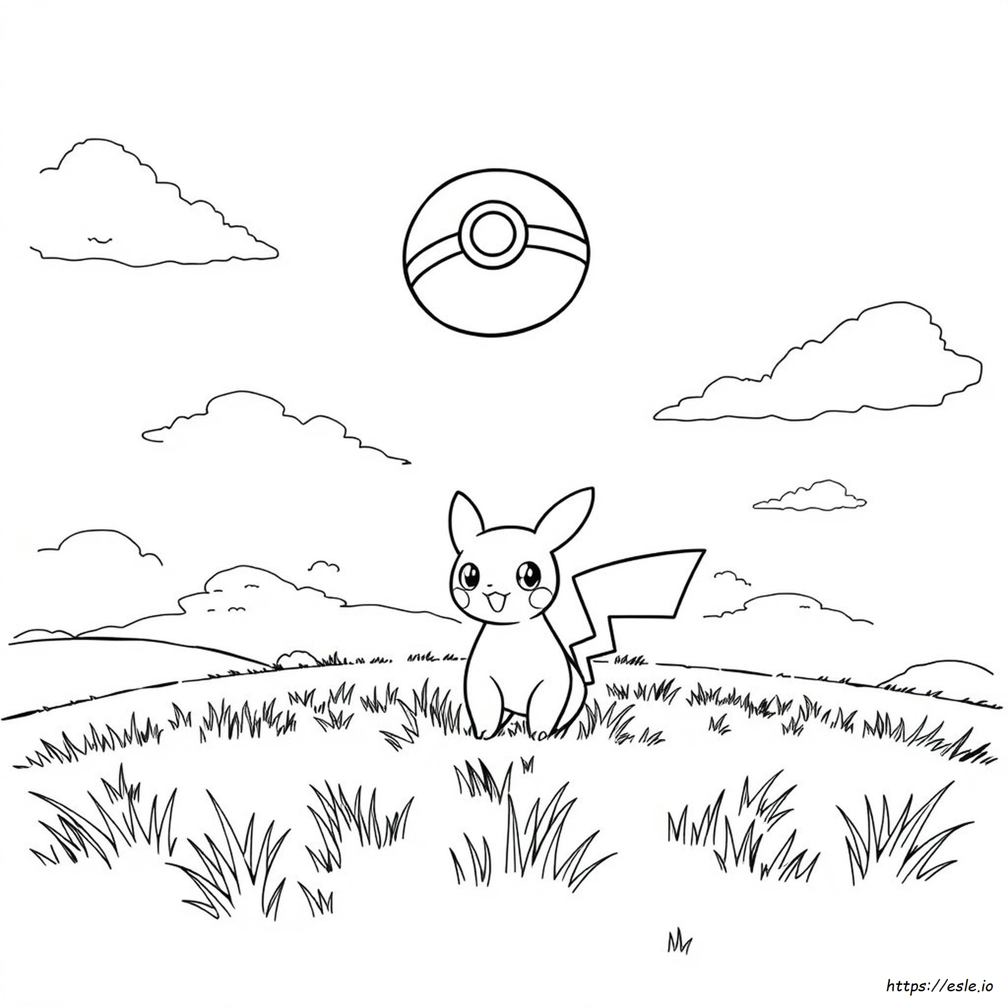 Halaman Mewarnai Pokemon Z-Ring