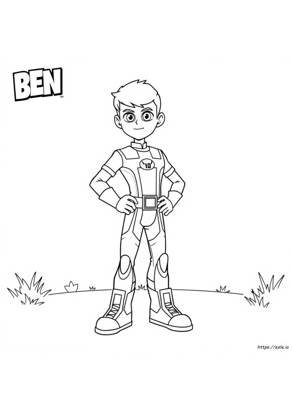 Ben 10 Colouring Sheets