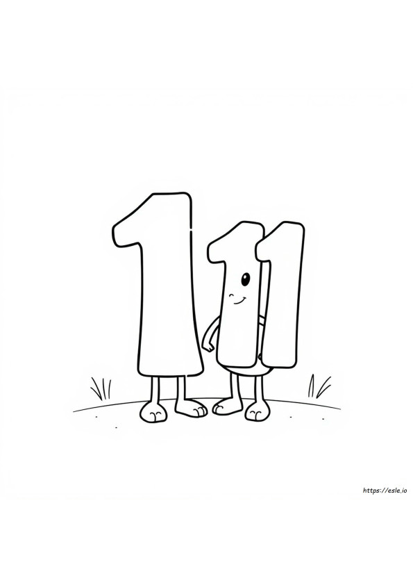Coloring Number 11