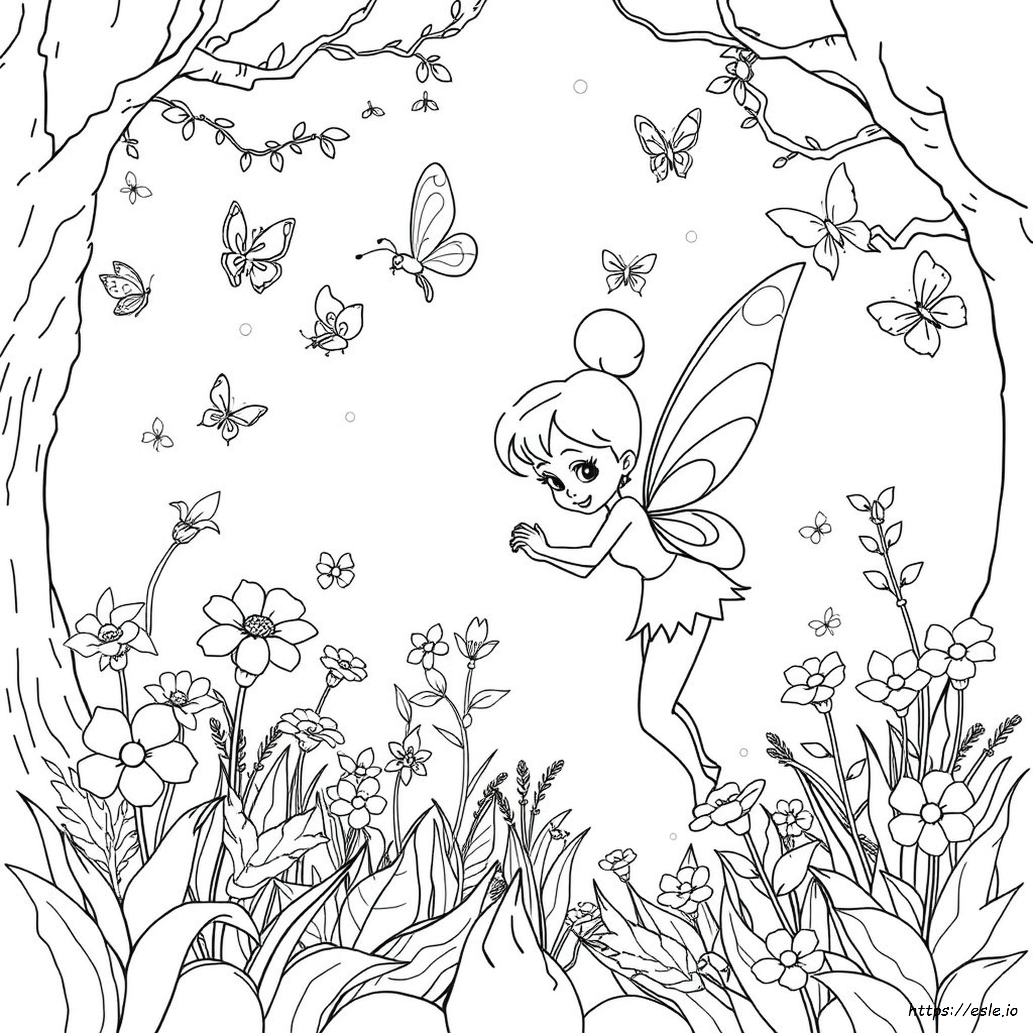 Tinkerbell De Colorat