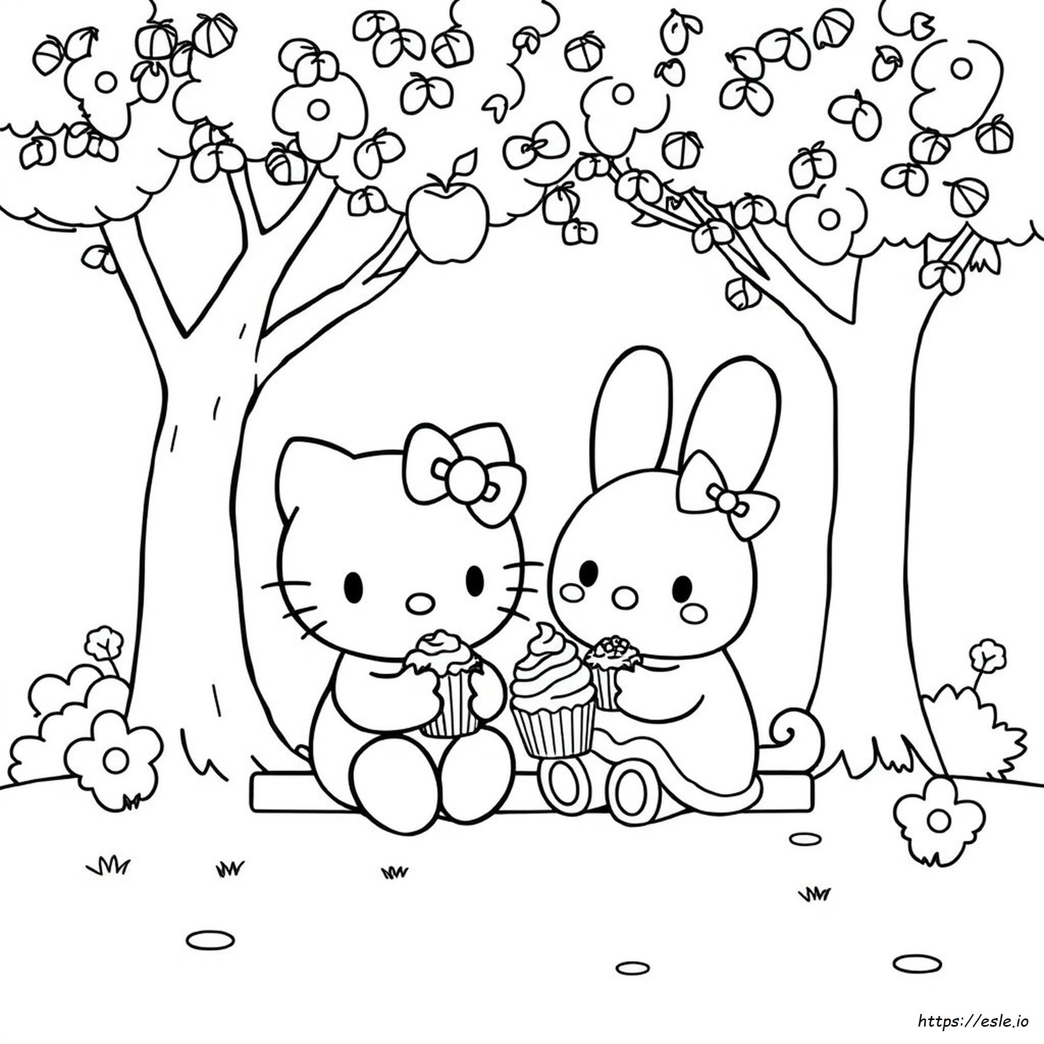 Hello Kitty Boyama Sayfaları Cinnamoroll Boyama