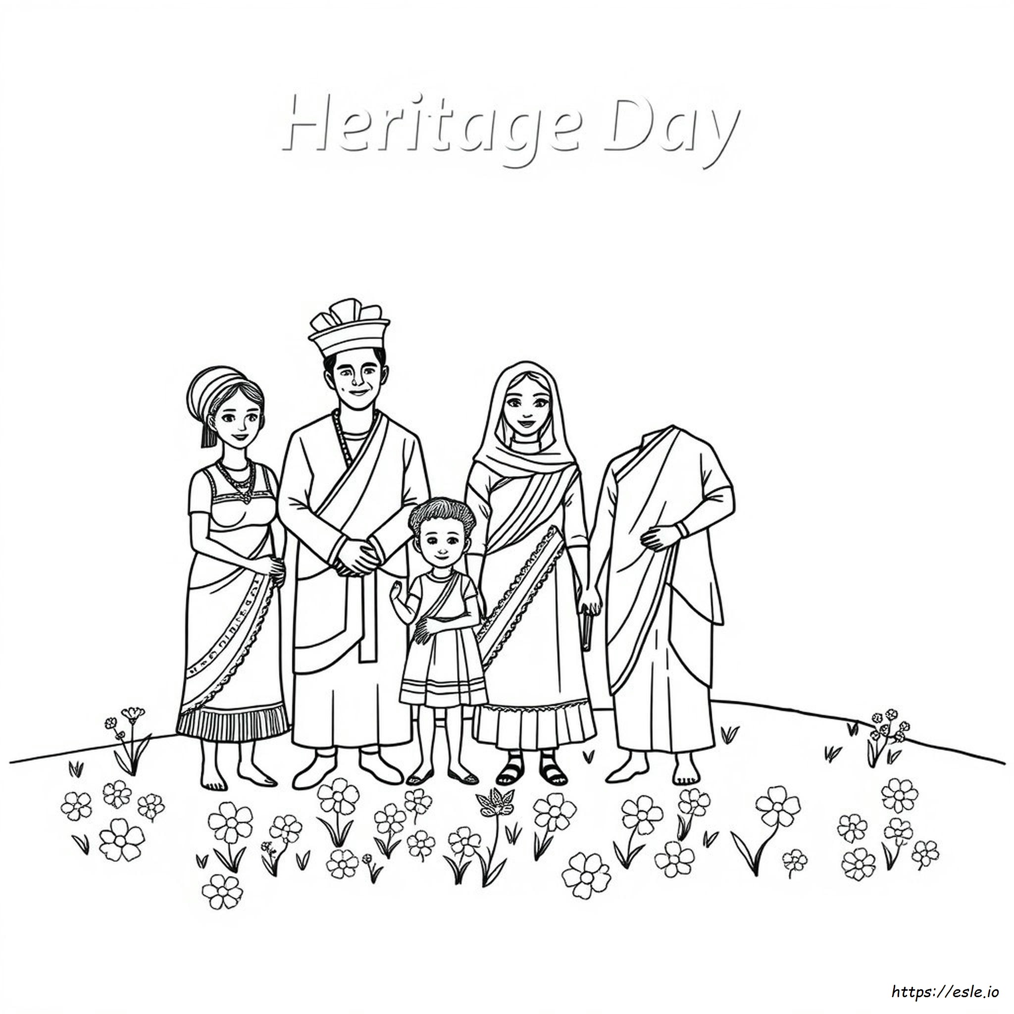 Heritage Day S dafrika Ausmalbilder