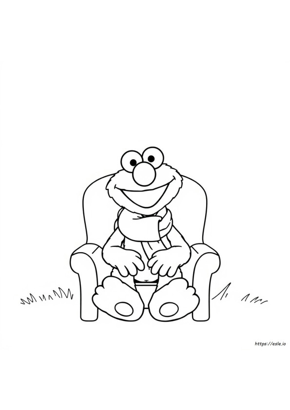 Coloring Pages Of Elmo