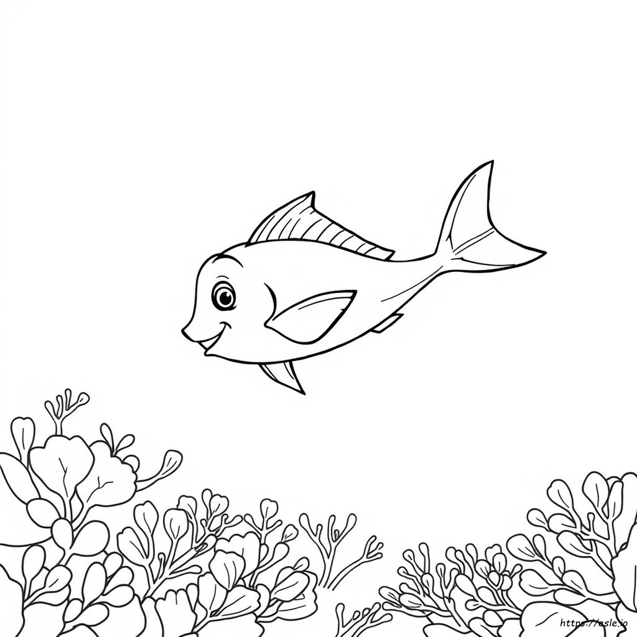 Aleta Para Colorear