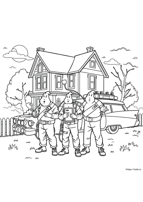 Ghostbusters Ausmalbilder