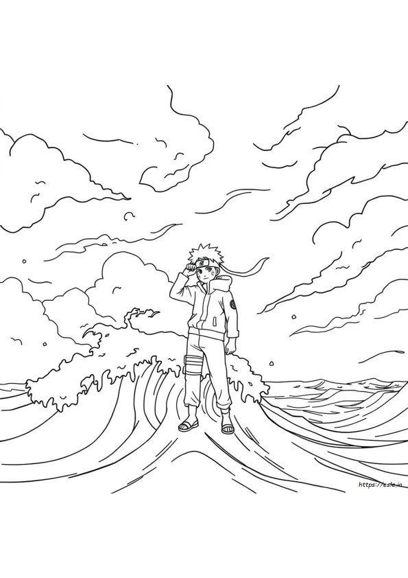 Disegni Da Colorare Di Naruto
