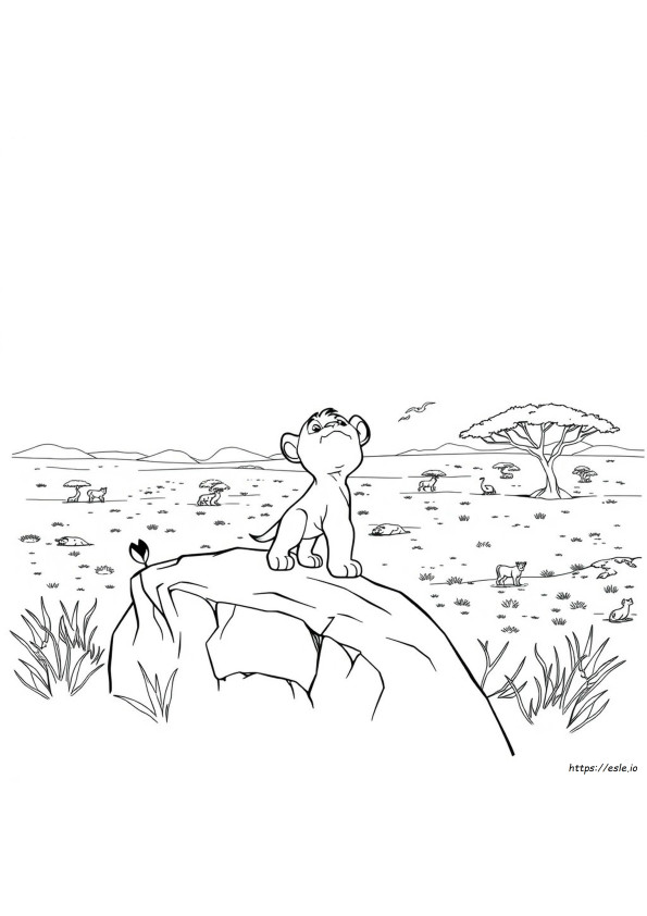 Lion King 2 Coloring Pages