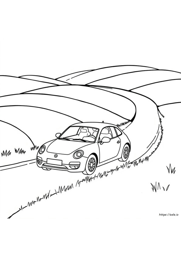 Car Image For Coloring