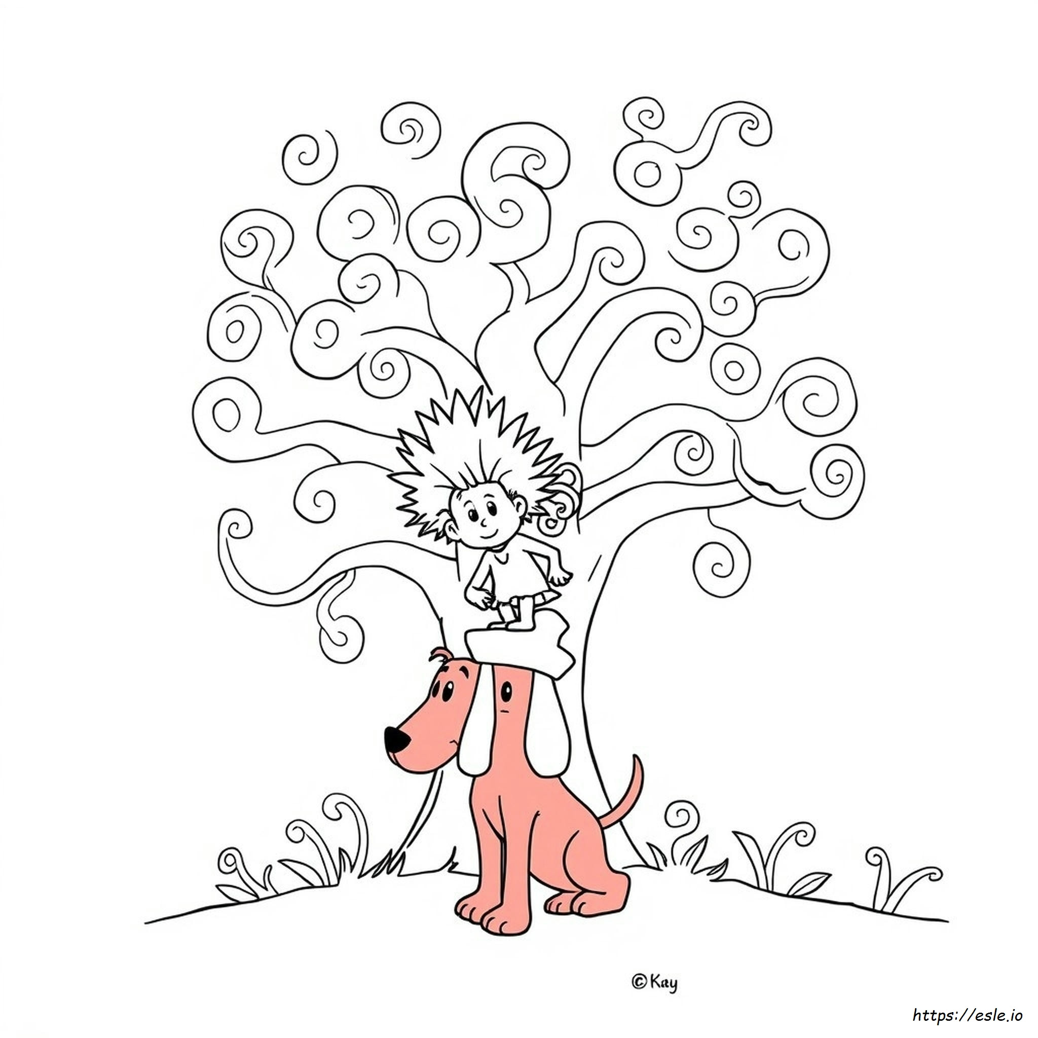 Thing One And Thing 2 Coloring Pages