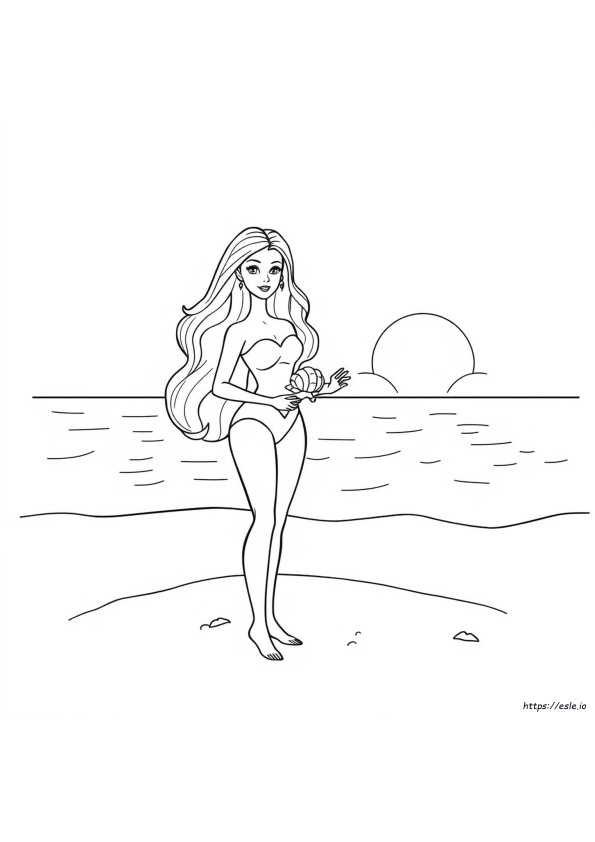 Barbie Coloring Sheets