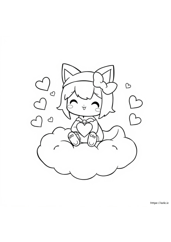 Kuromi Kawaii Para Colorir