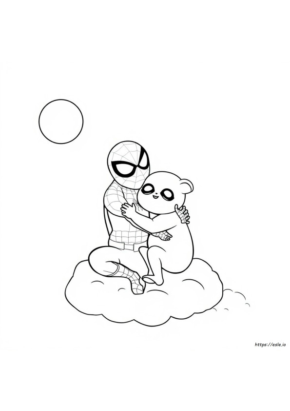 Huggy Wuggy Spiderman Malvorlagen