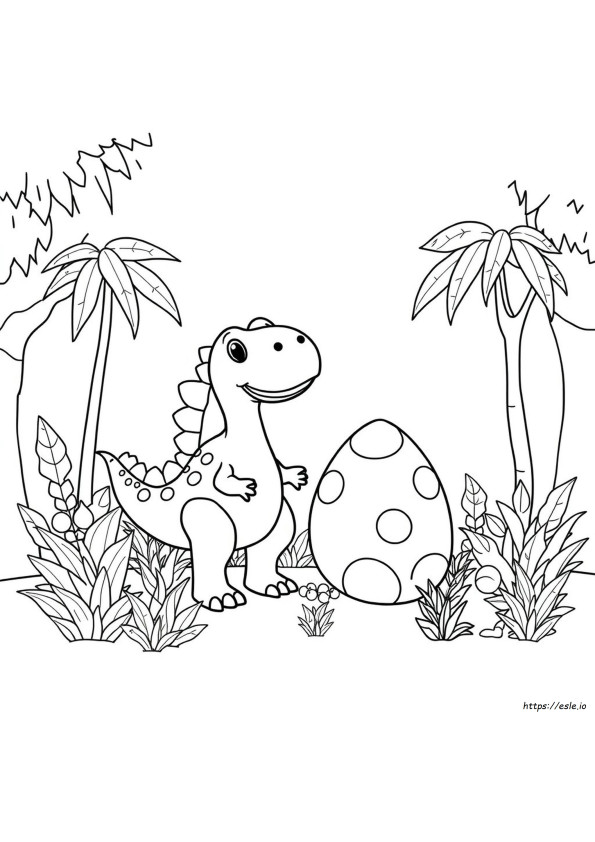 Gogo Dino Coloring Pages