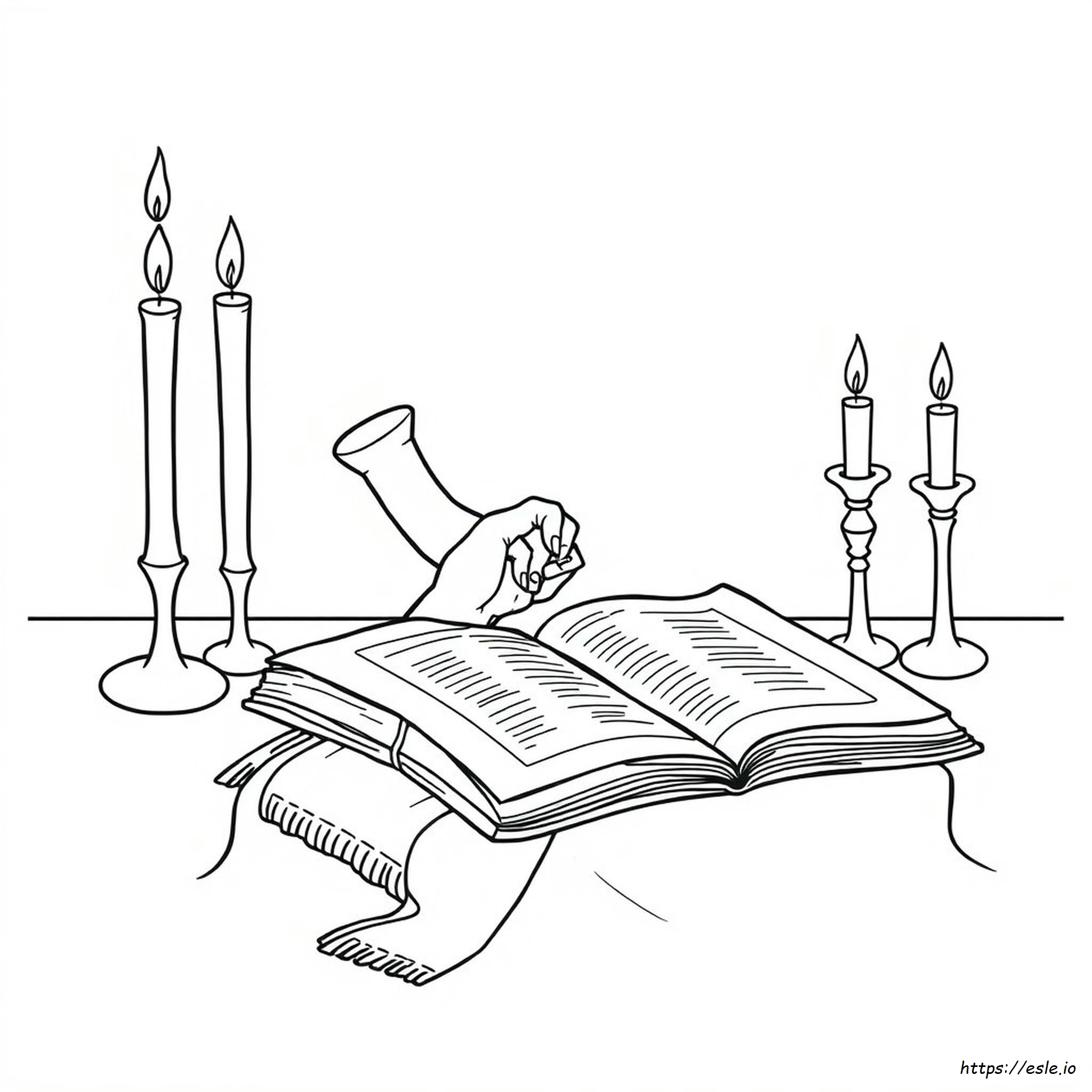 Day Of Atonement Coloring Page