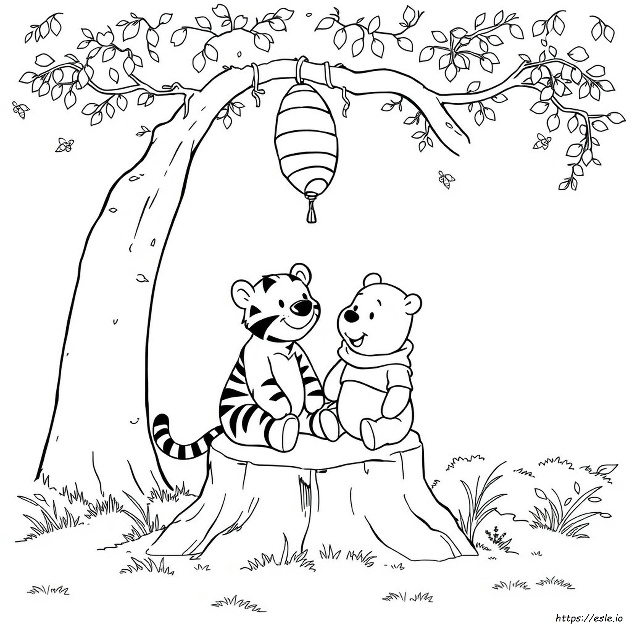 Tiger Winnie The Pooh Coloring Pages