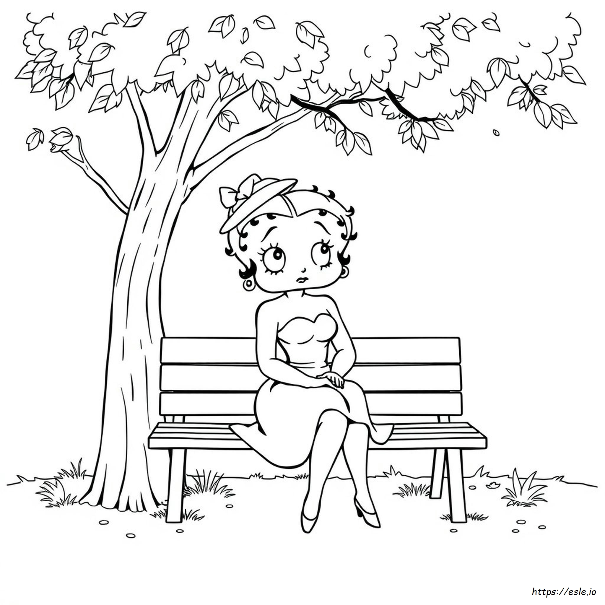 Kolorowanki Betty Boop