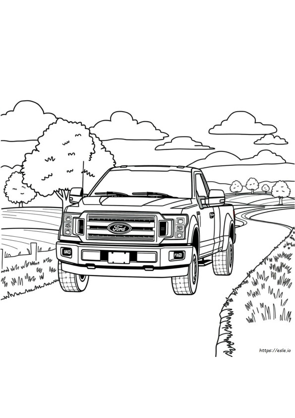 Ford Truck Coloring
