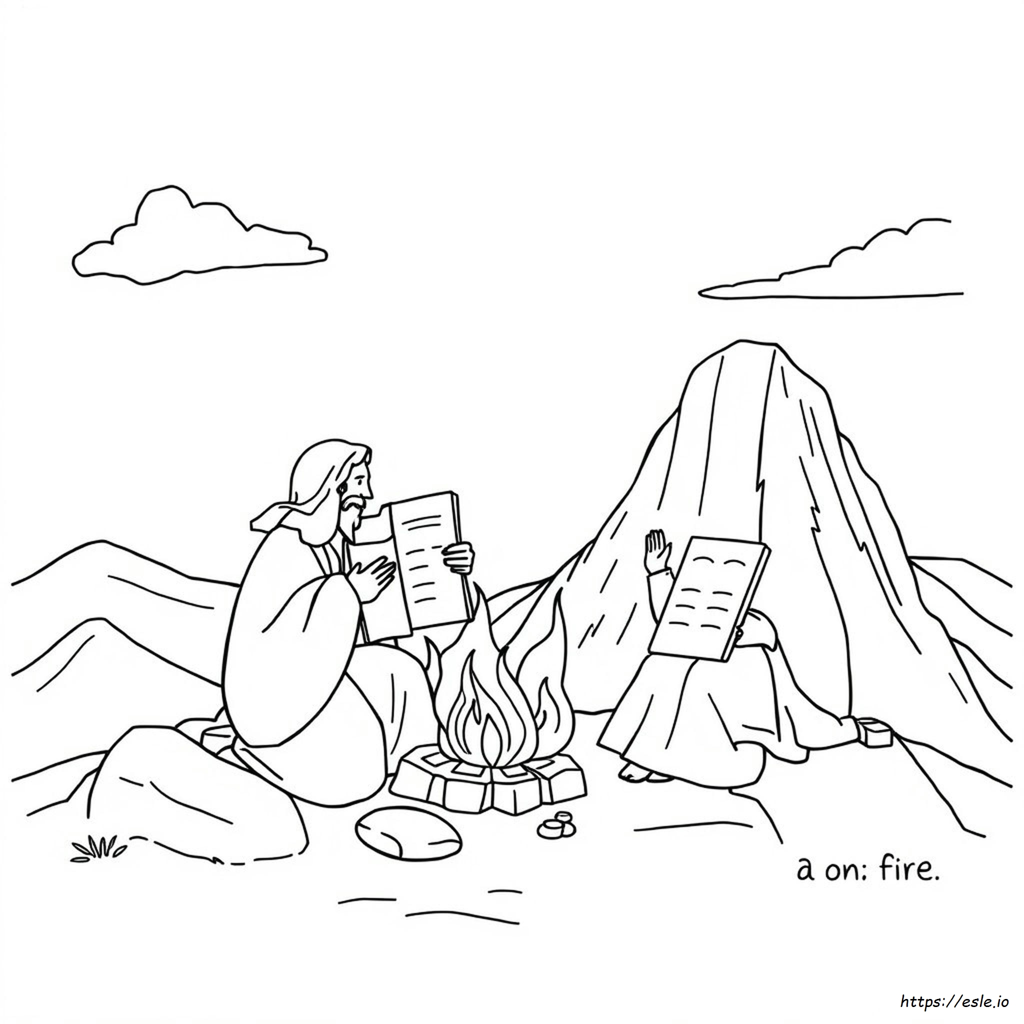 Bible Story Coloring Pictures