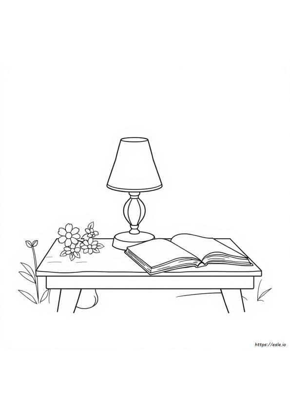 Coloriage Lampe