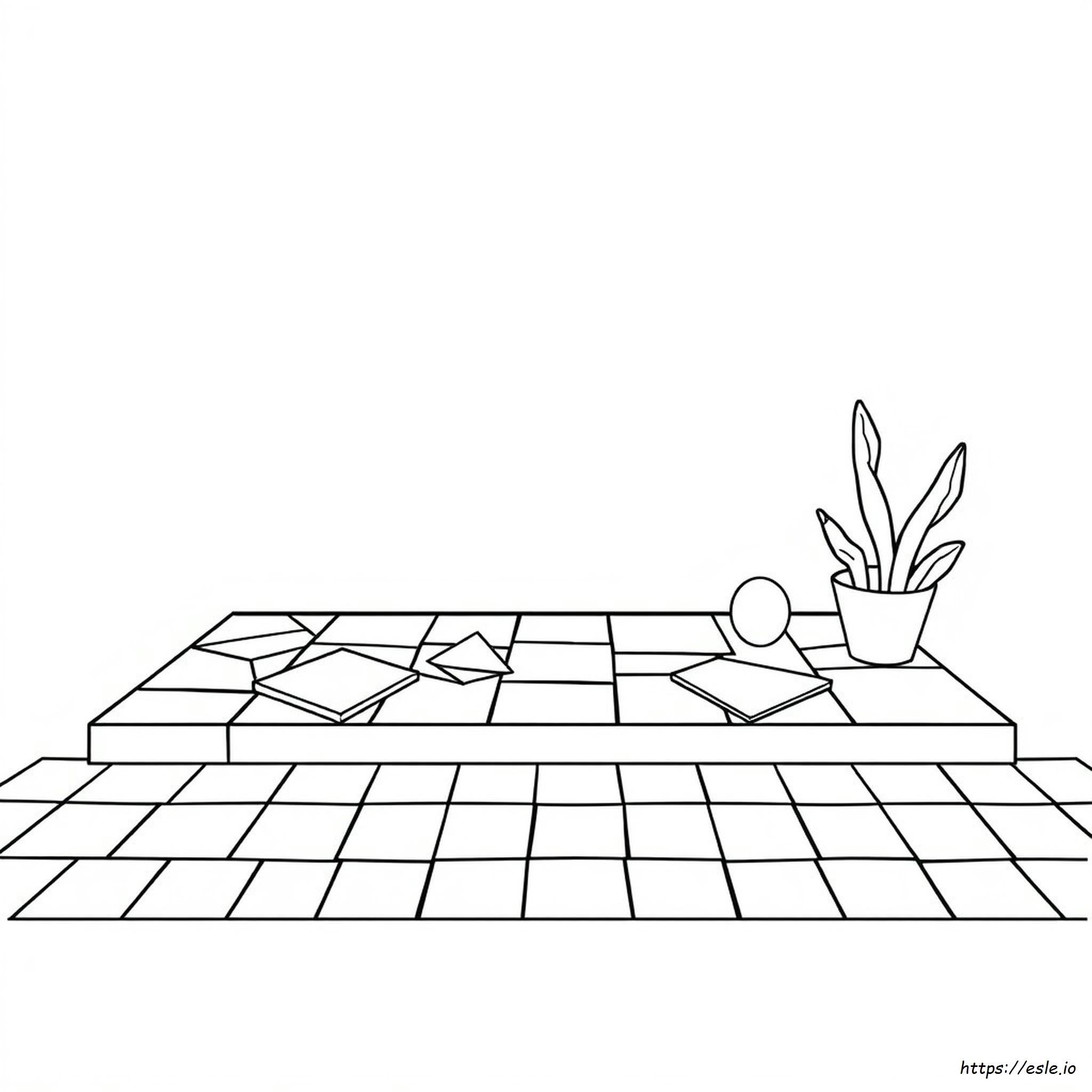 Einfache Mosaik Ausmalbilder