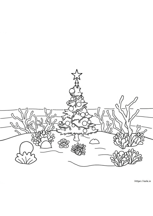 Coloriage Couronne De Noël