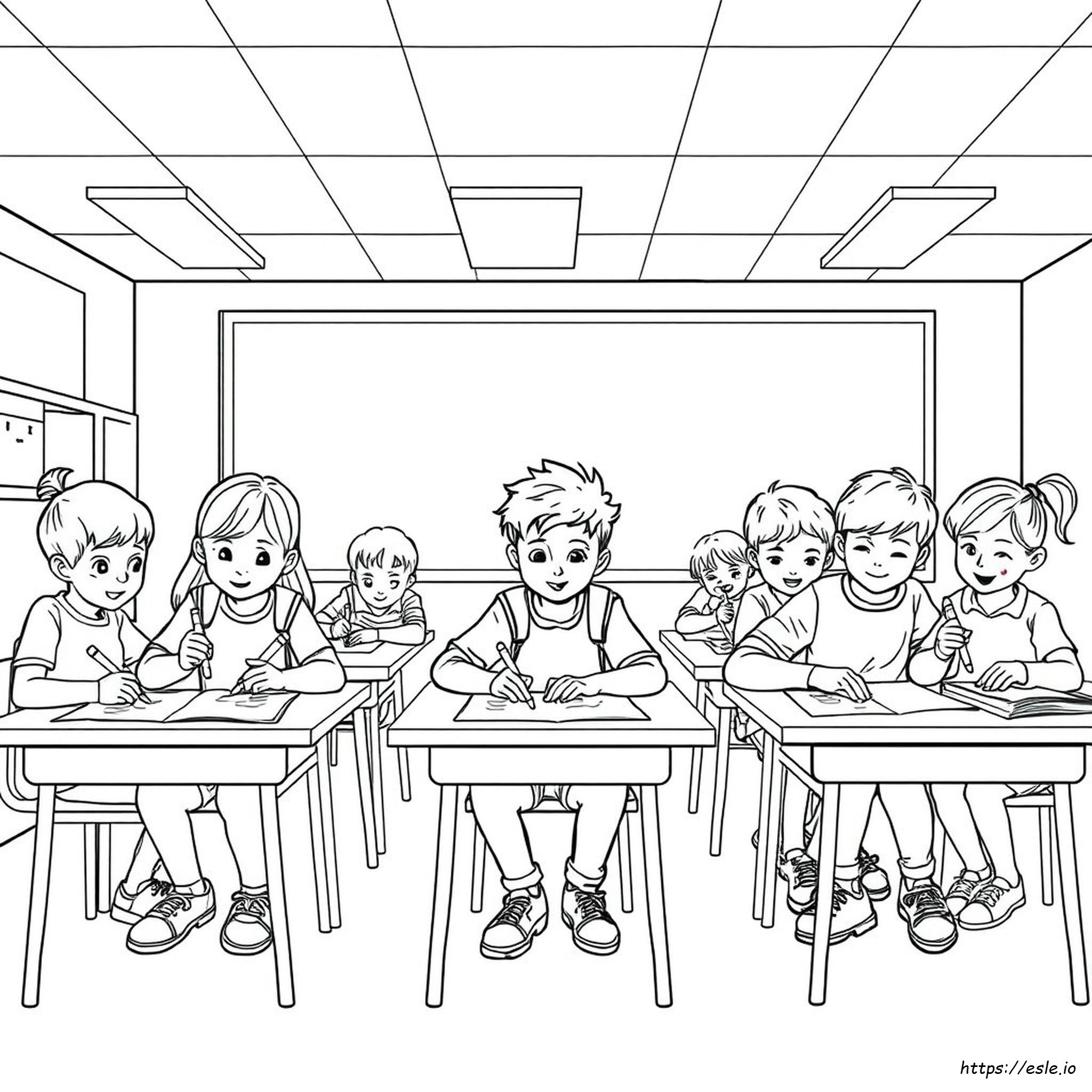 Lembar Mewarnai Untuk Siswa Sekolah Menengah