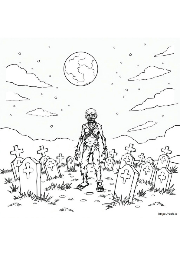 Zombie De Colorat