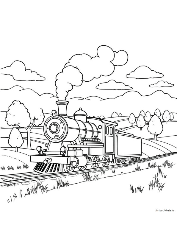 Steam Coloring Pages Free