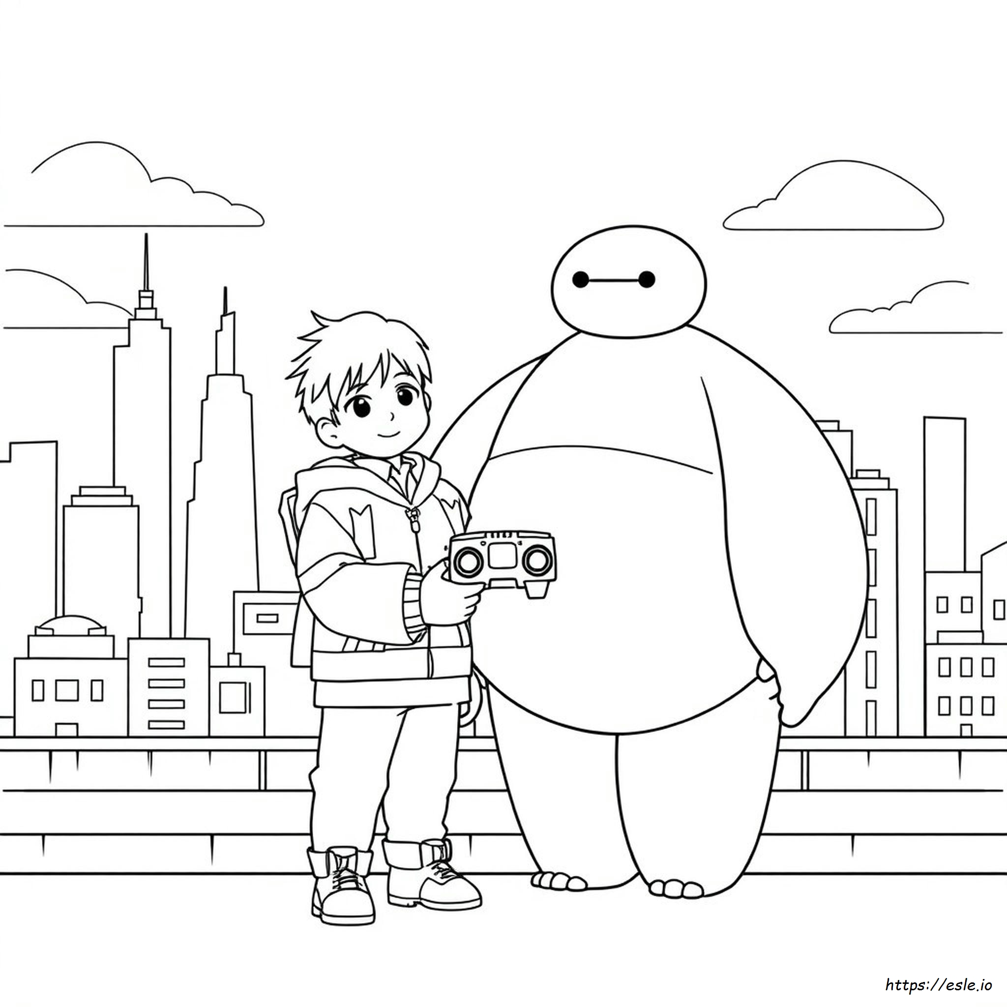 Big Hero 6 Ausmalbilder