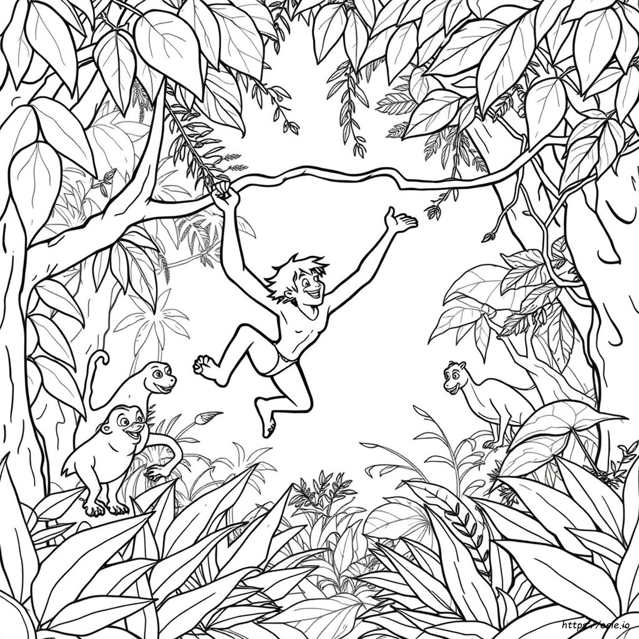 Tarzan Disegni Da Colorare E Stampare
