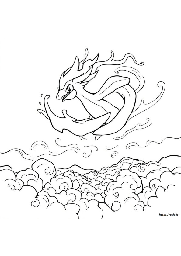 Tornadus Coloring Page