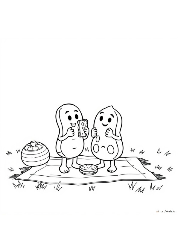 Peanut Butter Jelly Time Coloring Pages