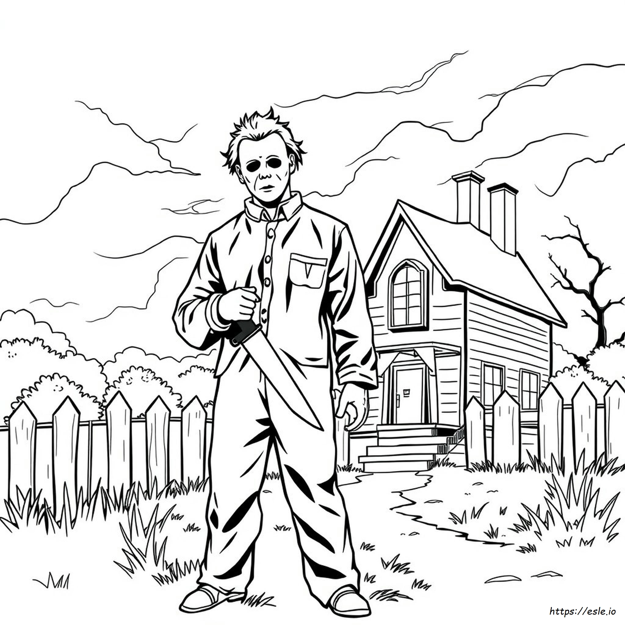 Coloriage Michael Myers
